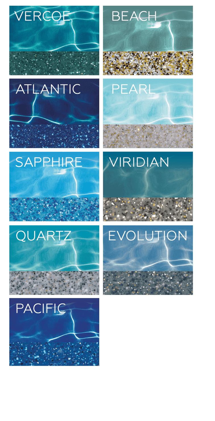 Bi-Luminate Colour Range by Compass Pools
